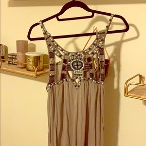 Free People Jeweled Tunic